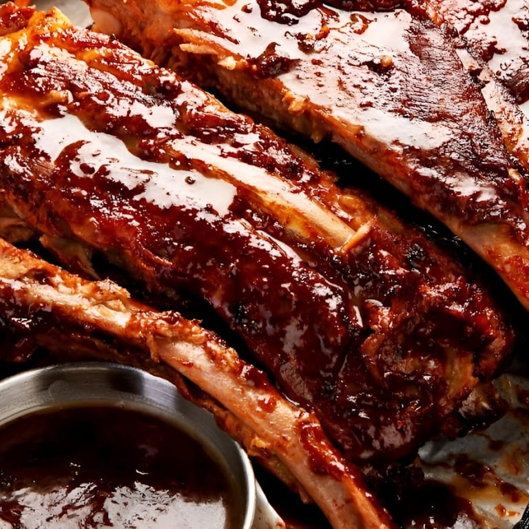 Juicy BBQ Ribs with Your Choice of Tasty Sides!